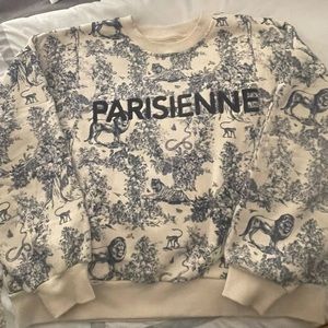Ellandemm  Parisienne Cream Crewneck